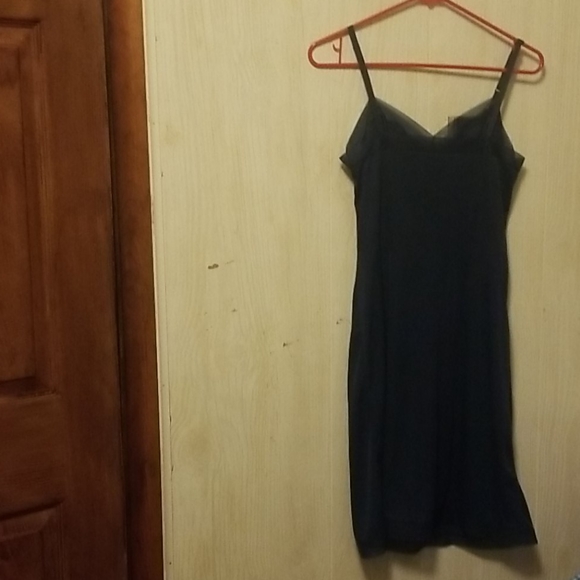 Vintage Kayser Navy Blue Full Slip Size 34 - Excellent Condition - 70s/80s Linge - Picture 3 of 5